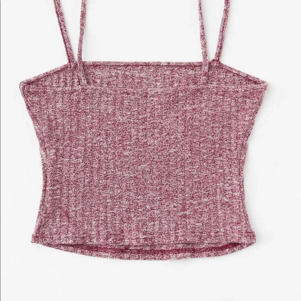 red marble tank top
